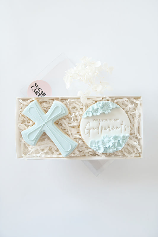 Godparent Proposal Twin Pack (Blue)