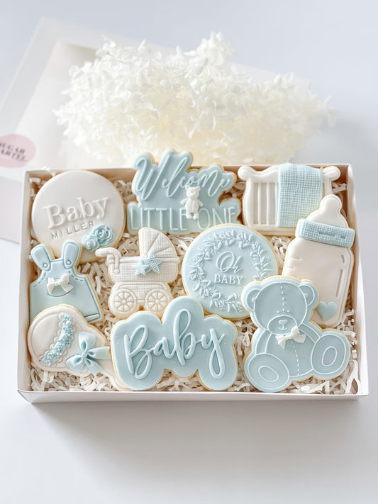 Beautiful Blue Baby Box