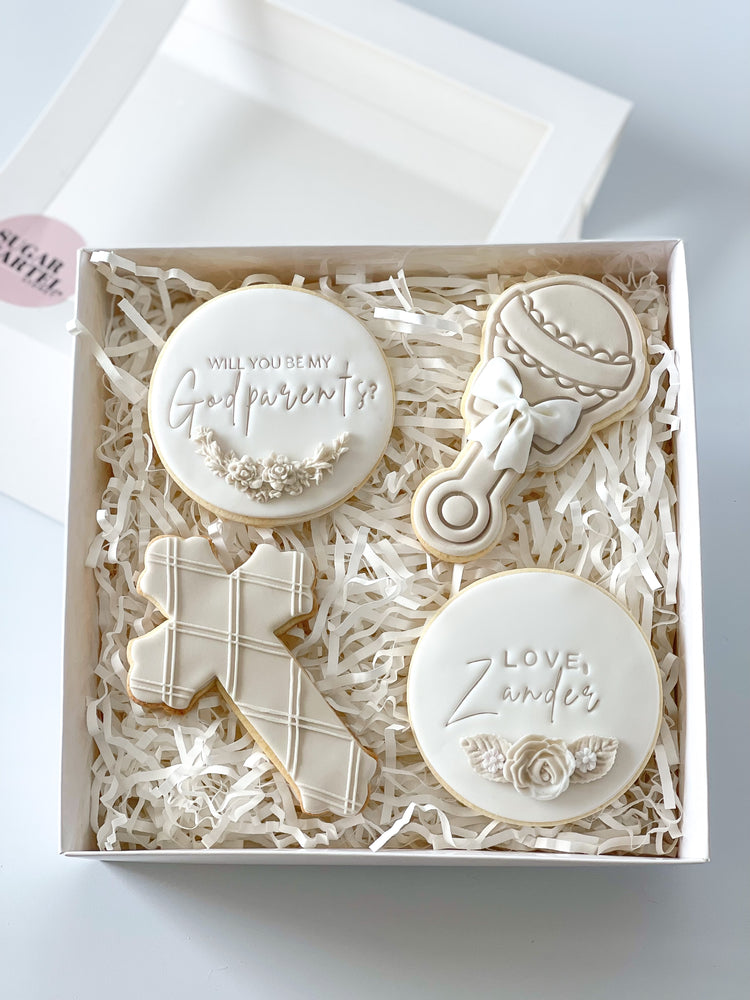 "Will You Be My Godparents?" Box